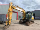 2021 Kobelco SK130LC-11 crawler excavator, side view