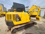 2020 Komatsu PC56-7 mini excavator, side view