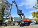 2019 Atlas 350MH material handler, side profile view