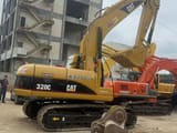 Excavadora de orugas Caterpillar 320C 2016, vista lateral