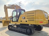 2022 Caterpillar 330GC crawler excavator, rear three-quarter view