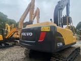 2018 Volvo EC210BLC crawler excavator, rear view