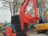 2022 Kubota KX165 mini excavator, rear three-quarter view