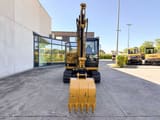 2018 Caterpillar 306E2 mini excavator, front view