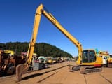1994 Komatsu PC120-6 crawler excavator, side view