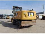 2016 Caterpillar M320F wheel excavator, rear three-quarter view