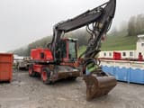 2005 Volvo EW160B wheel excavator, side view