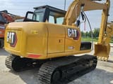 2022 Caterpillar 312D2 GC crawler excavator, rear three-quarter view