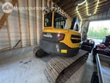 2022 Volvo ECR88D mini excavator rear view