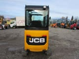 2020 JCB 19C-1 mini excavator, rear view