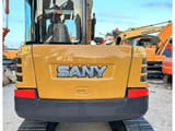 2023 Sany SY55C mini excavator, rear view