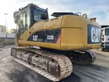 2008 Caterpillar 323D L crawler excavator, rear three-quarter view