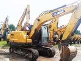 2024 XCMG XE135G crawler excavator, side view