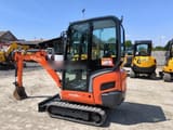 2017 Kubota KX016-4 mini excavator, side view