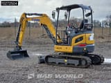 2023 XCMG XE27E mini excavator, side view