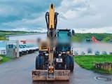 2020 Yanmar B95W wheel excavator, front view