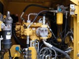 2012 Caterpillar 320EL crawler excavator engine compartment view