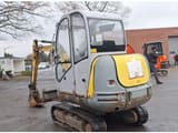 2010 Wacker Neuson 2503-WD mini excavator, rear three-quarter view