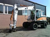 2011 Caterpillar M313D wheel excavator side view
