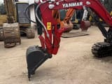 2020 Yanmar VIO35 mini excavator boom and bucket detail