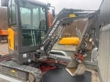 2023 Volvo EC20E mini excavator, side view