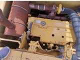 2020 Caterpillar 323D2L crawler excavator engine compartment view