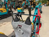 2024 Kubota U10 mini excavator operator station view