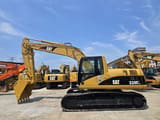 2021 Caterpillar 320CL crawler excavator side view