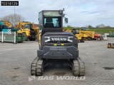2021 Volvo ECR50F mini excavator, rear view