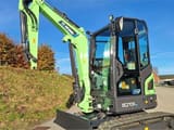 2026 XCMG XE27CR-EV mini excavator, side view