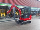 2025 Mole M20 mini excavator, side view