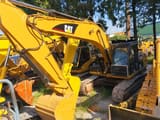 2021 Caterpillar 325C crawler excavator, front three-quarter view