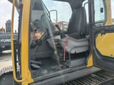 2023 Volvo EC140DL crawler excavator cab interior view