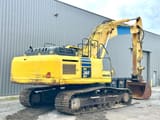2015 Komatsu PC360LC-10 crawler excavator, rear three-quarter view