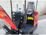 2026 JPC HT-12 mini excavator, front three-quarter view