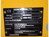 2024 Komatsu PC33E-6 identification plate