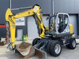 2022 Wacker Neuson EW100 wheel excavator, side profile view