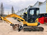 2016 Komatsu PC35MR-3 mini excavator side view