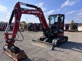 2023 Yanmar VIO50-6 mini excavator, side view