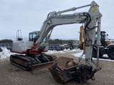 2008 Takeuchi TB1140 crawler excavator, side view
