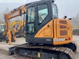 2023 CASE CX85D SR mini excavator, side view