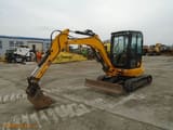 2014 JCB 8035 ZTS mini excavator, side view