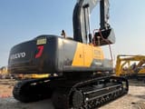 2025 Volvo EC290 crawler excavator, rear three-quarter view