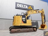 2016 Caterpillar 325FL crawler excavator, side view