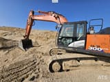 2020 Hitachi ZAXIS 300LCN crawler excavator side view