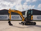 2026 Shantui SE36SR mini excavator, side profile view