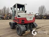 2018 Takeuchi TB295W wheel excavator rear view
