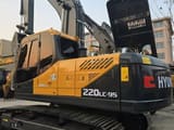 2025 Hyundai 220LC-9S crawler excavator, rear three-quarter view