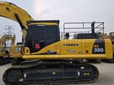 2019 Komatsu PC350-7 crawler excavator side view