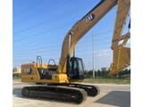 2022 Caterpillar 330GC crawler excavator, side profile view